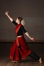 Exponent of Bharat Natyam dance