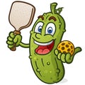 pickleball cartoon mascot character