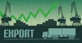 Export growth illustration