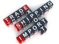Export import trade Royalty Free Stock Photo
