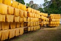 Rubber production, Baking process timber with solar energy