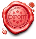 Export international trade Royalty Free Stock Photo