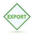 Export modern abstract green diamond button