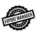 Export Manager rubber stamp