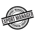 Export Manager rubber stamp