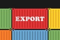 Export - shipping container