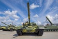 The export version of the Russian tank T-72M