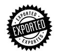 Exported rubber stamp