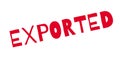 Exported rubber stamp