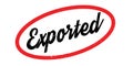 Exported rubber stamp