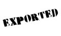 Exported rubber stamp