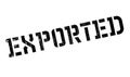 Exported rubber stamp