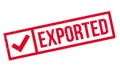 Exported rubber stamp