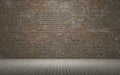 Exposed brick wall Royalty Free Stock Photo