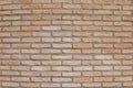 Exposed brick wall or wall, with apparent mortar. Texture for backgrounds. Royalty Free Stock Photo