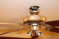 Exposed ceiling fan wires Royalty Free Stock Photo