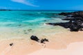 Exposed Lava on The Shore of Makalawena Beach and Kua Bay Royalty Free Stock Photo