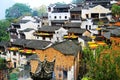 Exposure of crops in Autumn season at Huanglin village Royalty Free Stock Photo