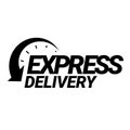 Express Delivery Icon Royalty Free Stock Photo