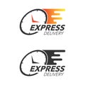 Express delivery icon concept. Watch icon for service, order, fa Royalty Free Stock Photo