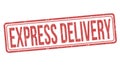 Express delivery sign or stamp Royalty Free Stock Photo