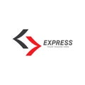 Express logo Royalty Free Stock Photo