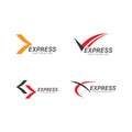 Express logo Royalty Free Stock Photo