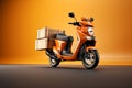 Express motorbike delivery Speedy response for efficient online order fulfillment