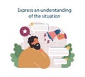 Express an understanding to deal with judgement at work. Employee