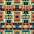 Express your creativity with seamless aztec patterns Royalty Free Stock Photo