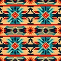 Express your creativity with seamless aztec patterns Royalty Free Stock Photo