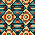 Express your creativity with seamless aztec patterns Royalty Free Stock Photo