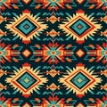 Express your creativity with seamless aztec patterns Royalty Free Stock Photo