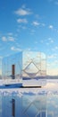 Unique Expressionist Architecture: Portable Tiny Home Cube With Parametric Design