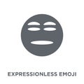 Expressionless emoji icon from Emoji collection.