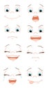 Expressions of the face