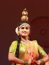 Expressions of indian classical dances Royalty Free Stock Photo