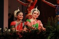 Expressions of indian classical dances Royalty Free Stock Photo