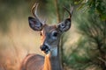 Expressions of a Young Whitetail Buck