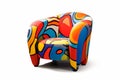 Expressive Contemporary Design: Abstract-Inspired Accent Chair