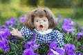 An expressive doll