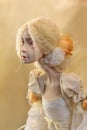 Expressive Handmade Doll (or Dummy) Royalty Free Stock Photo