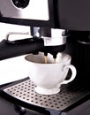 Expresso coffee machine Royalty Free Stock Photo
