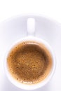 Expresso Coffee in Plain White Cup