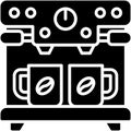 Expresso machine icon, Coffee shop related vector