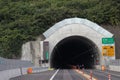 Expressway tunnel in Japan Royalty Free Stock Photo