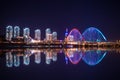 Expro bridge at night in daejeon