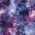 Exquisite abstract composition of violet smoke haze on water background (tiled)