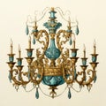 Chic Gold Chandelier: Add a Touch of Elegance to Your Home