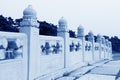 Exquisite bridge railing, Eastern Royal Tombs of the Qing Dynasty, china